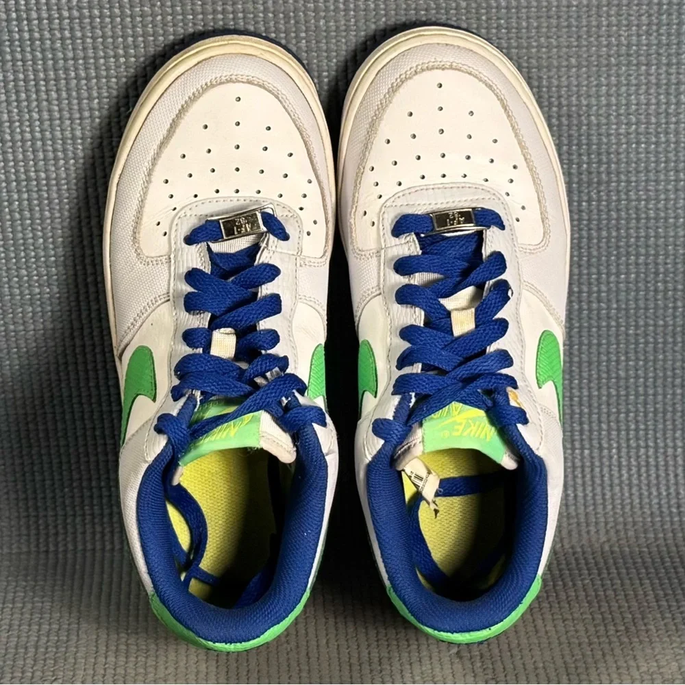 Nike Air Force‎ 1 Low GS 'Pure Platinum' Sneakers 314192-097 Size 5Y